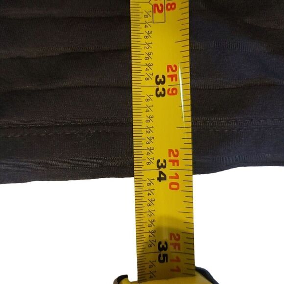 Apt. 9 Sheer Stripes Black Maxi Skirt Size XS - Picture 6 of 7